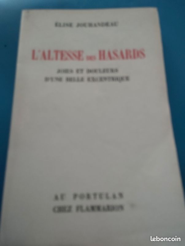 ' altesse des hasards (image 1)
