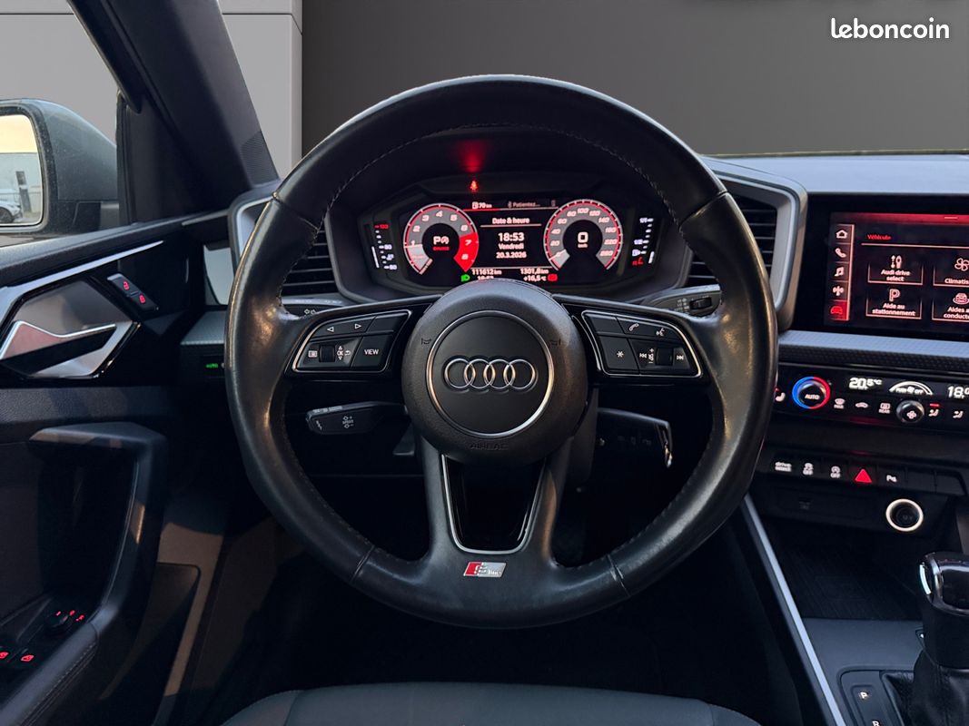 AUDI A1 SPORTBACK AUDI A1 SPORTBACK 40 TFSI 207ch S TRONIC 207Ch Garantie 12 mois (image 10)