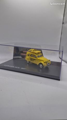 NOREV 1/43 CITROËN 2 CV JAMES BOND 007 – Modèle Réduit Jaune, édition Limitée, Collection