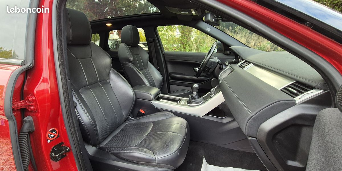Tres belle range rover evoque hse PHASE 2 dynamic mark iv 2.0 td4 150 ch annee 2017 131 000 km toit panoramique gps cuir xenon camera 1er proprietaire carnet complet land rover 16 990 (image 5)