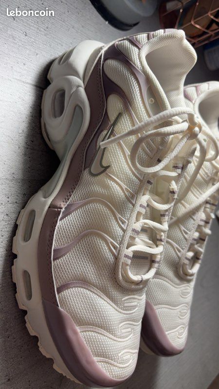 Tn blanche et violette Chaussures