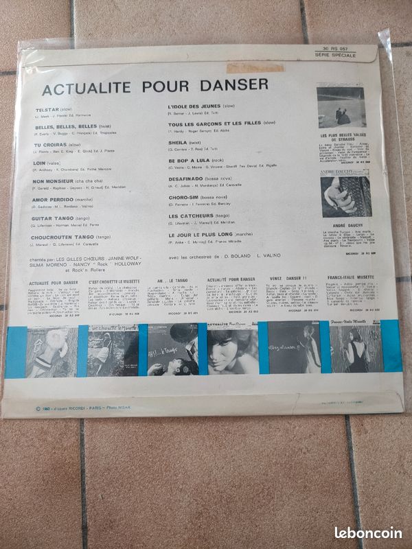 33 tours actualité pour danser (image 2)