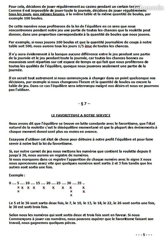 Méthode Roulette: Méthode YAKOWLEFF sur les Numéros Pleins (rare) (Casino) (image 4)