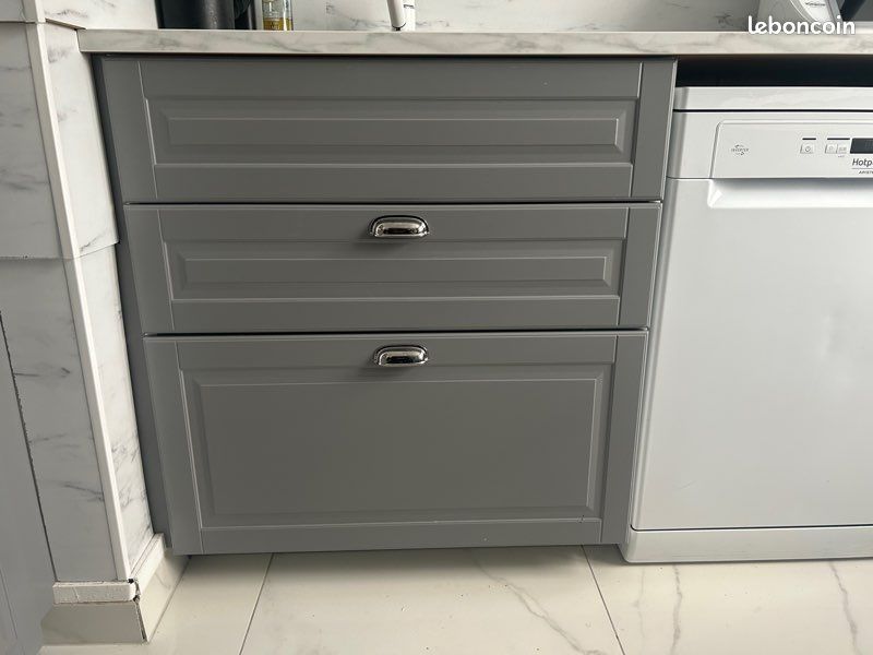 Lot Façade bobdyne IKEA gris (image 1)