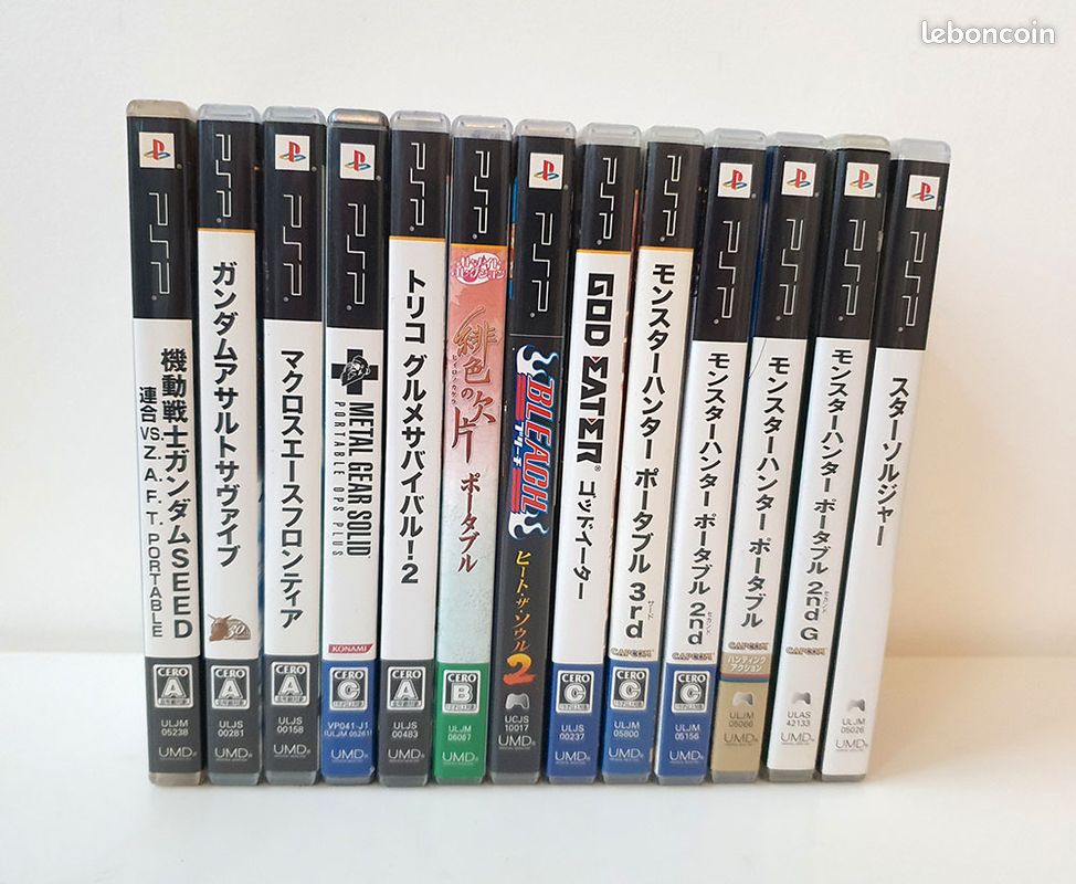Pack De 13 Jeux PSP - Sony - Gran Turismo Inclus - Occasion En état Fonctionnel