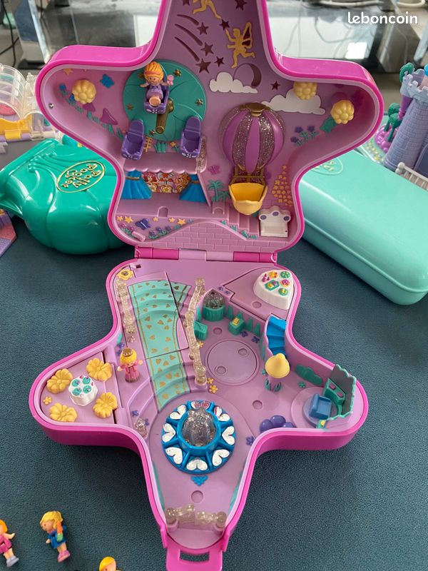 Grande étoile rose polly pocket bluebird 1993 (image 1)