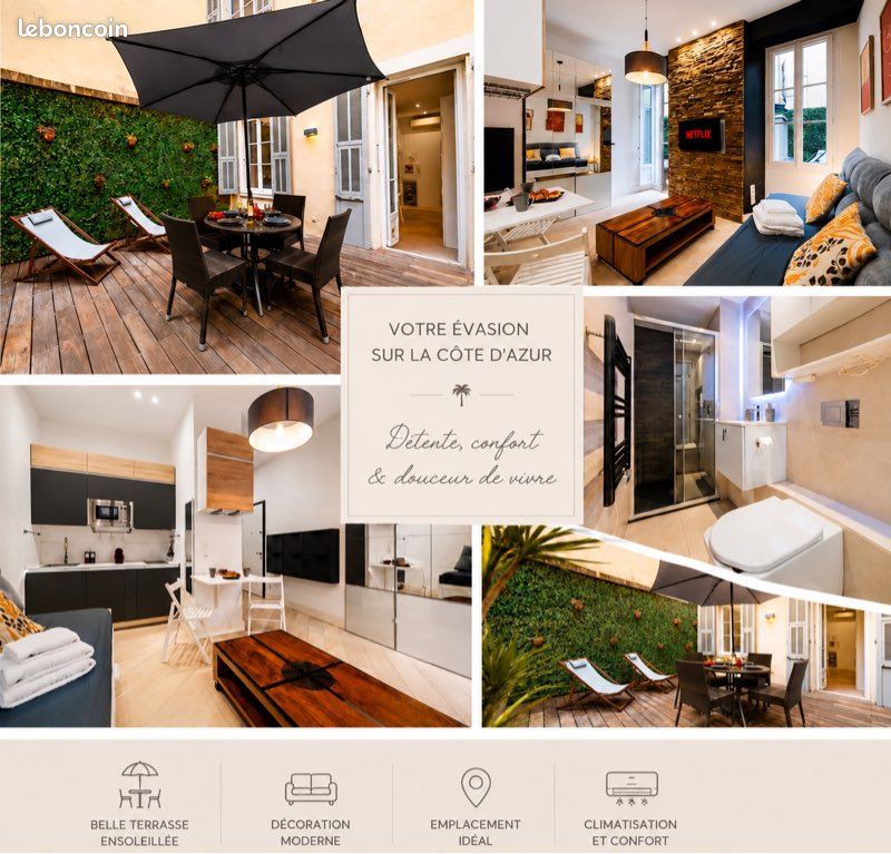 Appartement 1 pièce 21 m² · à Nice · 21 m² · 1 175 €