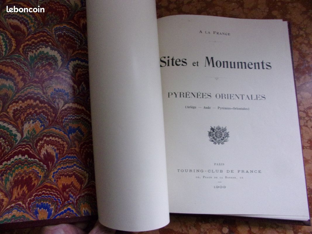 Les Pyrénées, 2 volumes, Touring club de France, 1903 (image 2)