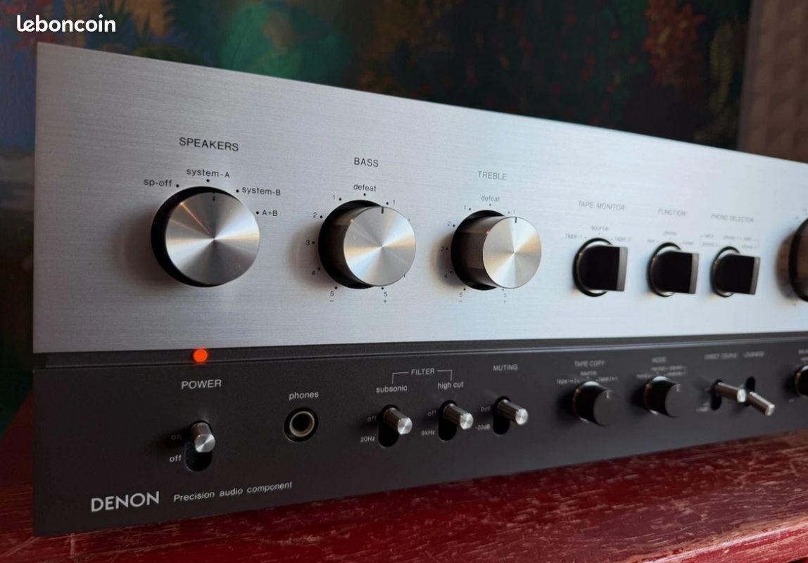 Amplificateur Denon PMA-850 Stéréo – 85+85W – Vintage 1978 – Japon