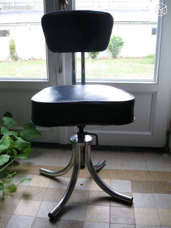 Chaise de bureau vintage années 50 (image 1)