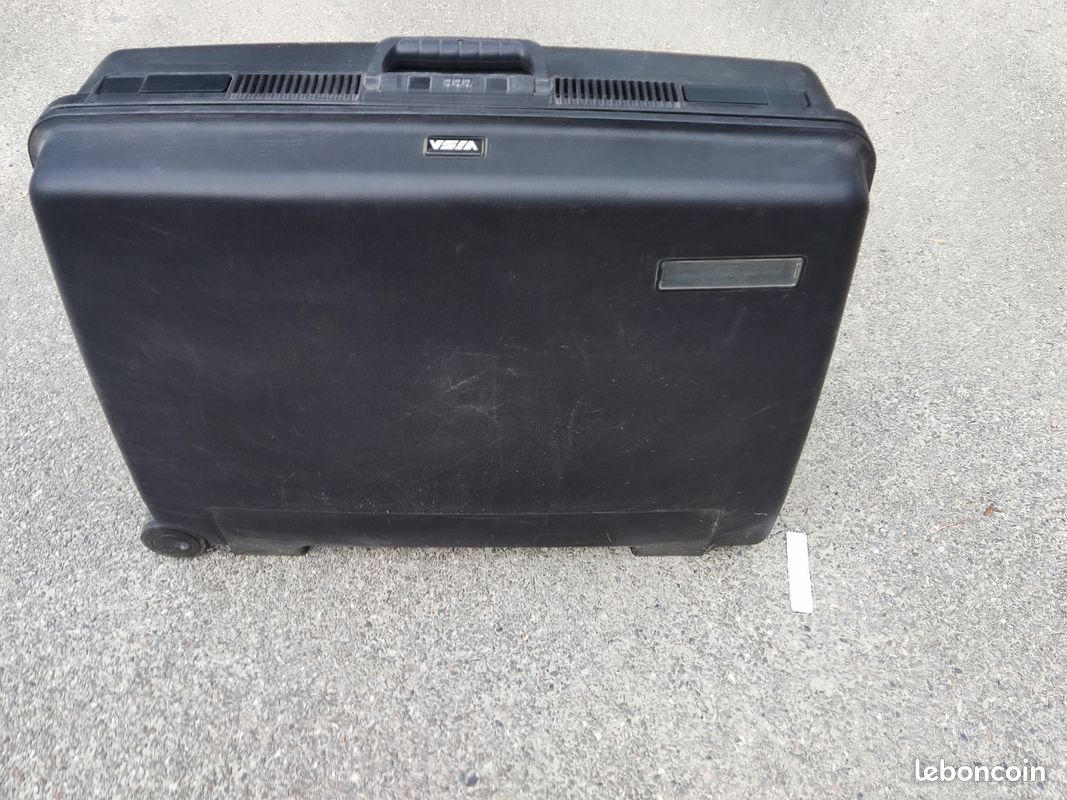 Grande valise plastique dur (image 1)