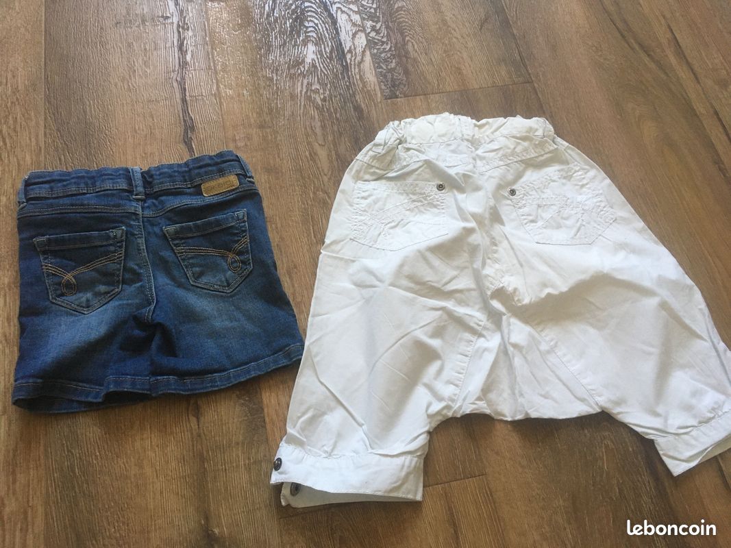 Lot de short fille 4 ans (image 2)