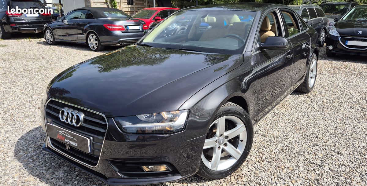 Tres belle audi a4 berline 2.0 tdi 120 ch phase 2 2013 seulement 58 000 km cuir gps regulateur radar 1er proprietaire 14 490 (image 2)