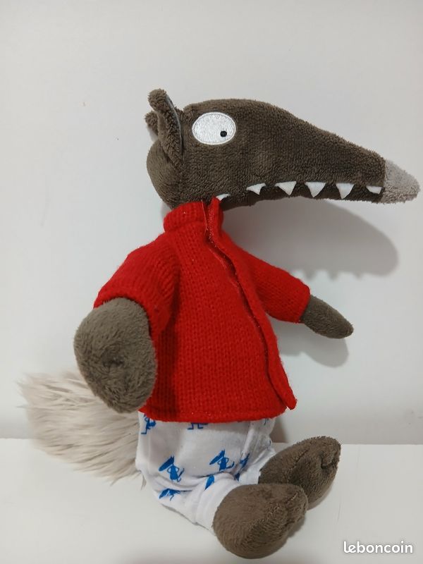 Peluche p'tit Loup auzou Jeux Jouets