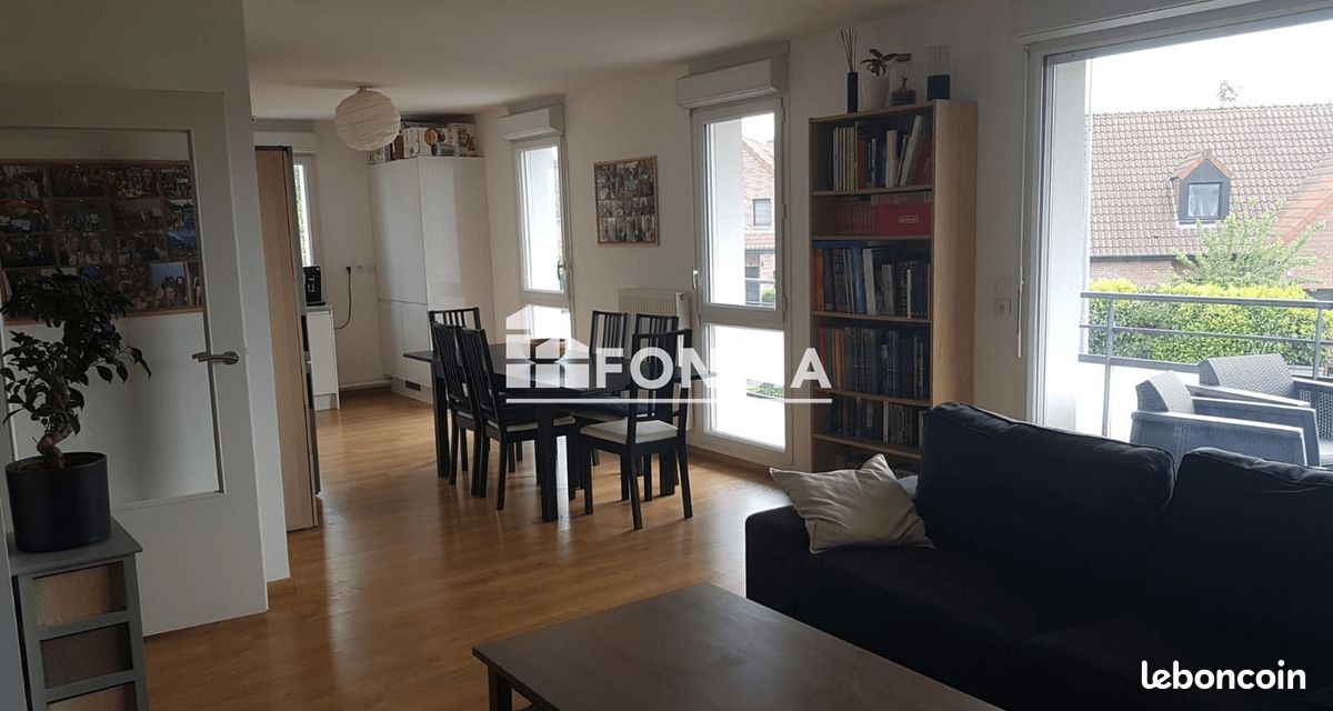 Appartement 4 pièces 89 m² · à Marcq-en-Baroeul · 89 m² · 1 141 €/mois