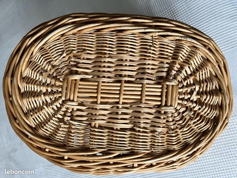 Grand panier osier (image 5)