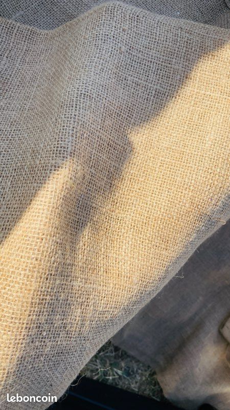 Toile jute pour ombrage 2,40m x 7m50 (image 2)