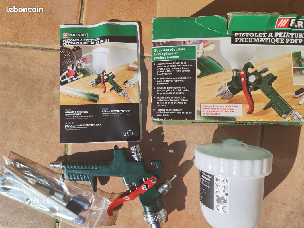Pistolet peinture pneumatique (image 2)