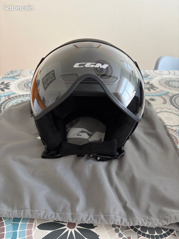 Casque de vélo CGM 801V EBI VINTAGE Satin Bordeaux Vente en Ligne