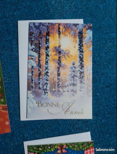 Lot de 5 cartes doubles (image 3)