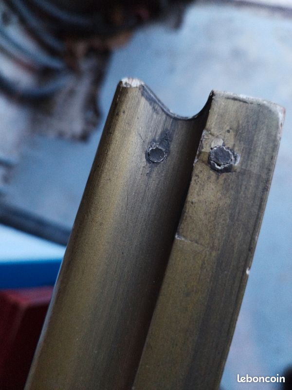 Superbe cadre avec portrait en bronze doré patiné très ancien (image 4)
