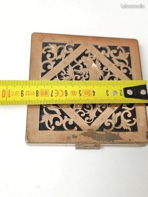 Lot De 4 Anciens Poudriers à Restaurer - Occasion, Pour Collectionneurs Ou Bricoleurs