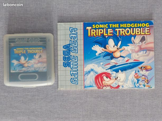 Jeu Vidéo Sega Game Gear Sonic the Hedgehog Triple Trouble