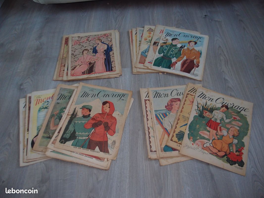 Magazine mon ouvrage 1949/50/51/52 (image 1)