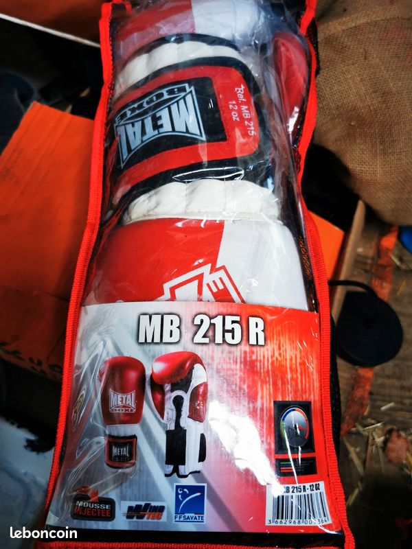 Gants de boxe française officiel neuf (image 1)