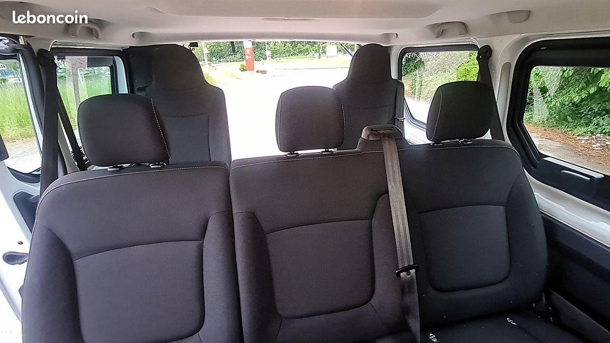 Renault trafic 3 dci combi 8 places tpmr acces fauteuil roulant 21400 kms revise et garanti europe (image 10)