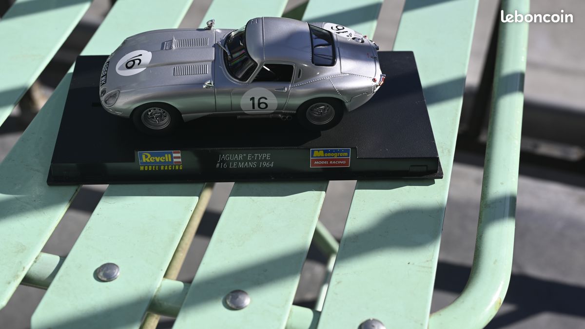 Décalcomanies Jaguar Type E Le Mans 1964 - Plusieurs échelles (1:32, 1:24, 1:43, 1:18), Neuves