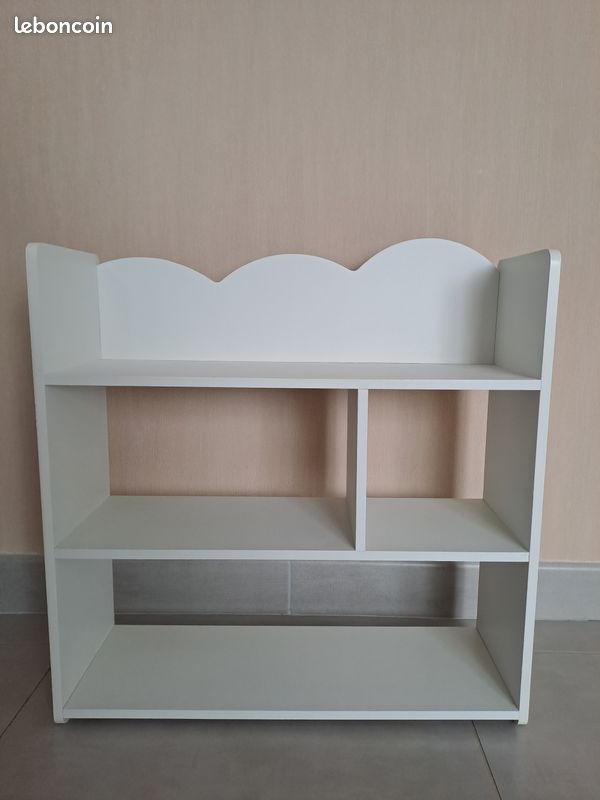 Etagère nuage blanche Vertbaudet - état neuf (image 1)