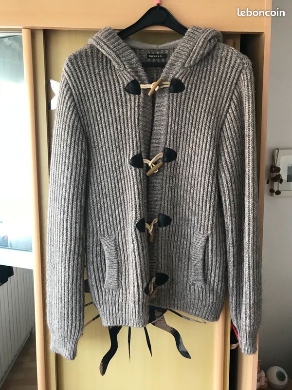 Pull - Gillet marron (image 1)