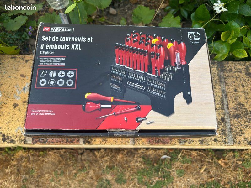 Set de tournevis et embouts, 101 pièces (image 2)
