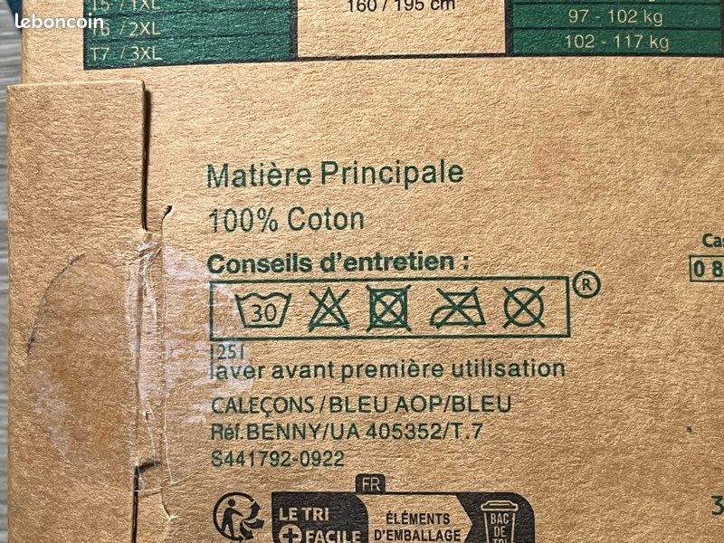 4 lots de 2 caleçons taille 7/XXXL neuf avec étiquettes (image 9)