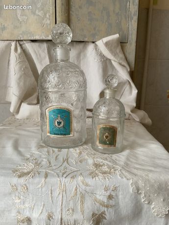 Flacon Parfum Vintage Carlat Andalucia - 50ml Mes Fleurs - Hauteur 7cm - Symbole Rejà