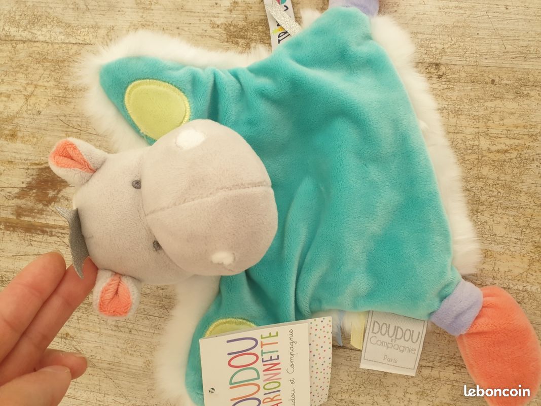 Doudou Et Compagnie Tropicool Hippopotame Doudou Et Compagnie - Main Image