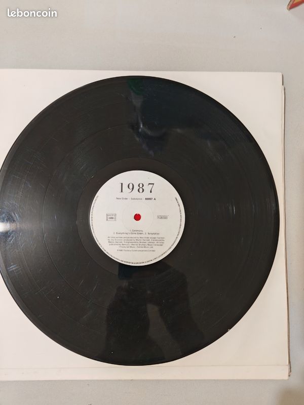 Vinyle New Order – Substance / 1987 / original (image 4)
