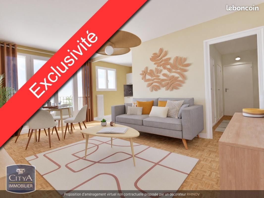 Appartement 2 pièces 40 m² · à Limoges · 40 m² · 60 000 €