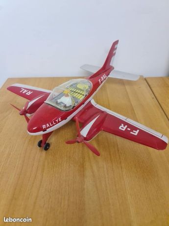 866Z Vintage Joustra 563 France Carlingue en Tôle pour Avion