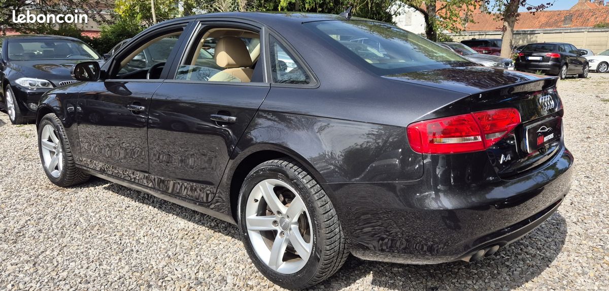Tres belle audi a4 berline 2.0 tdi 120 ch phase 2 2013 seulement 58 000 km cuir gps regulateur radar 1er proprietaire 14 490 (image 4)