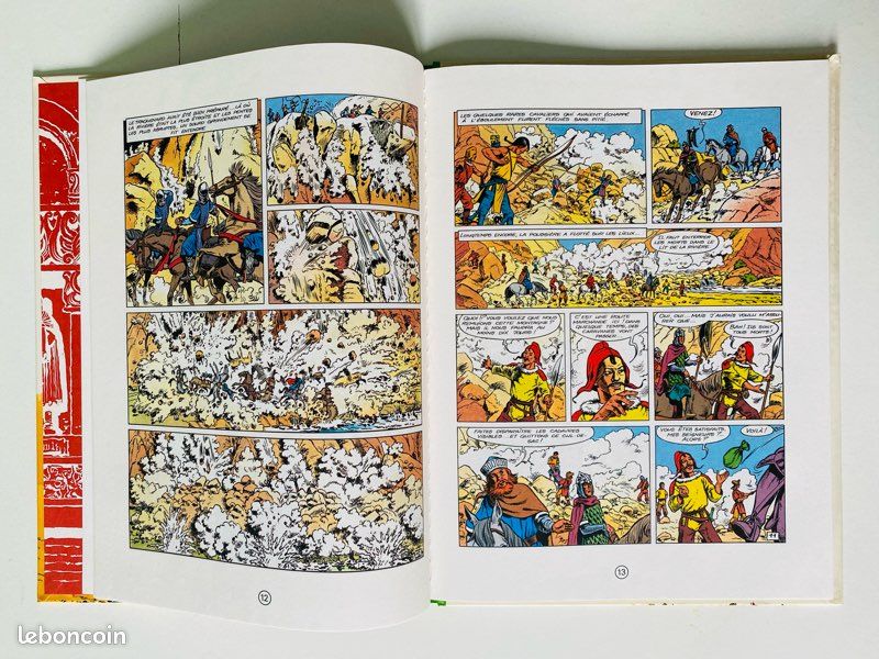 BD Chevalier Ardent EO 1985 - 15. Le Piège par Craenhals (image 9)