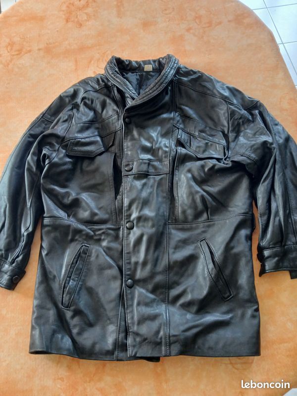 Veste cuir (image 1)