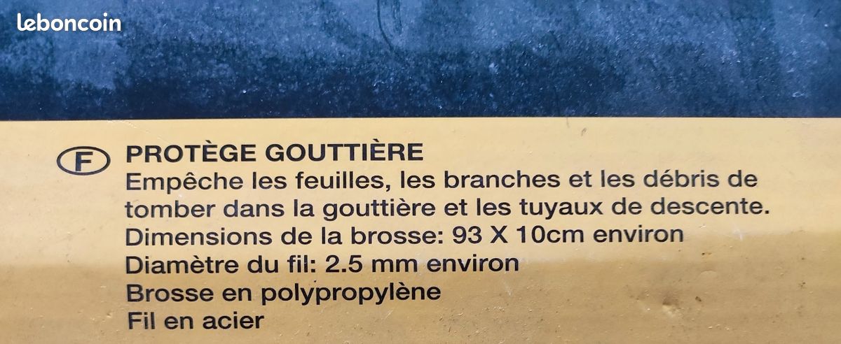 Brosse Protège Gouttière (image 3)