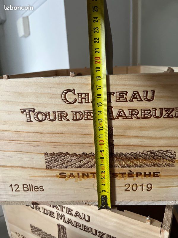Caisse en bois à vin grande contenance (image 5)