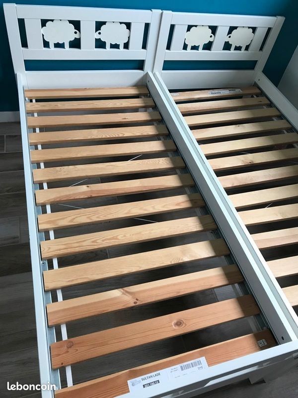 Deux Lits IKEA Kritter enfants (image 5)