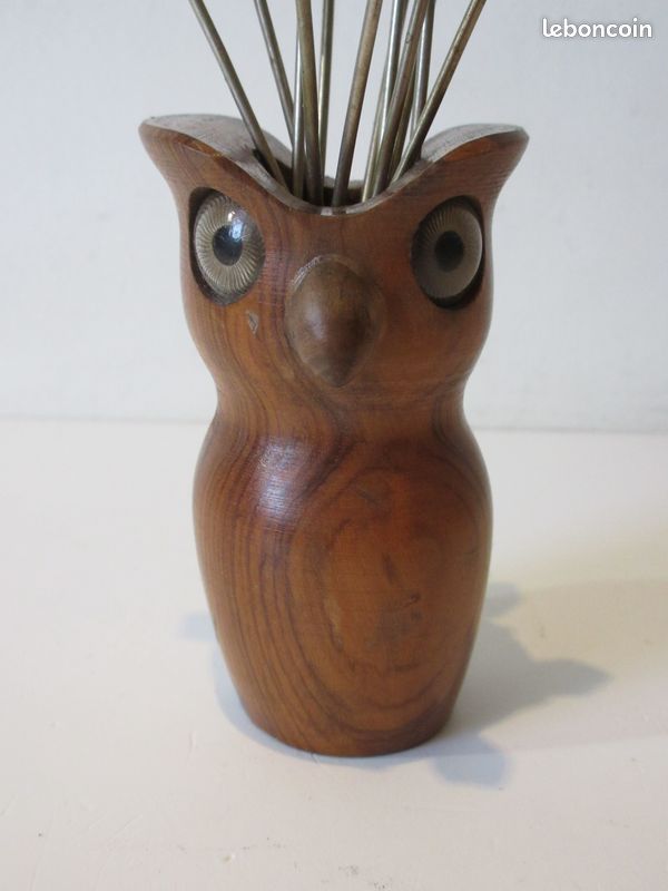 Pique a apéritif " Hibou " années 70 (image 11)