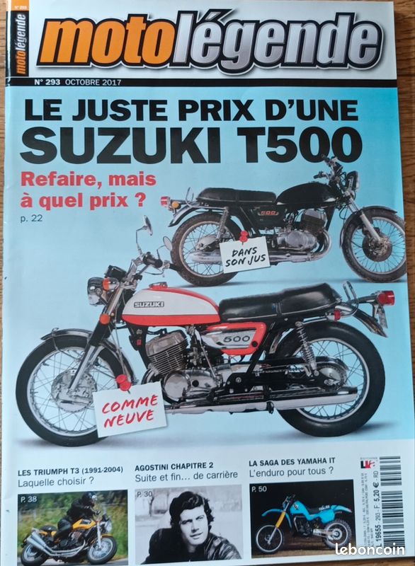 Magazine moto légende numéro 293 (image 1)