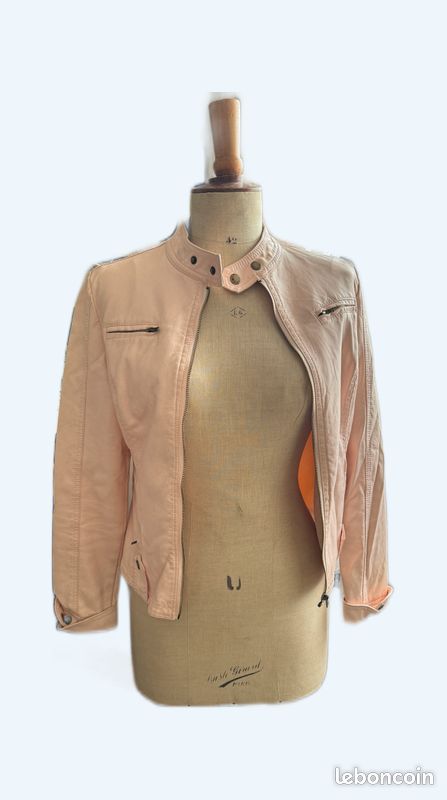 Blouson cuir femme (image 1)