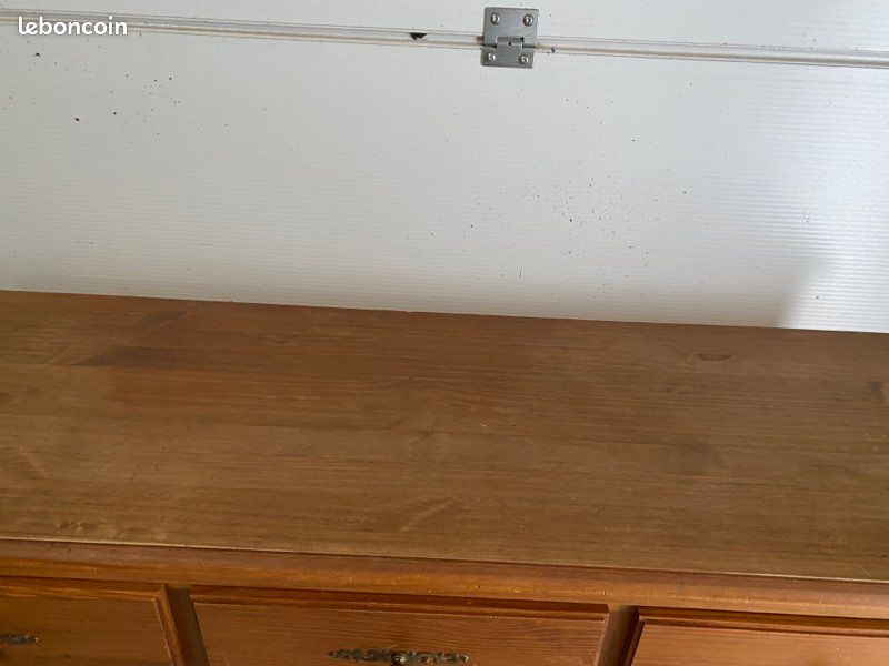Bahut - confiturier - porte 3 plantes bois (image 3)